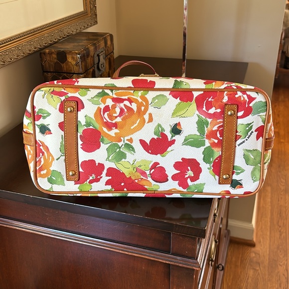 Dooney & Bourke Floral Tote Bag Excellent Condition - Picture 5 of 15